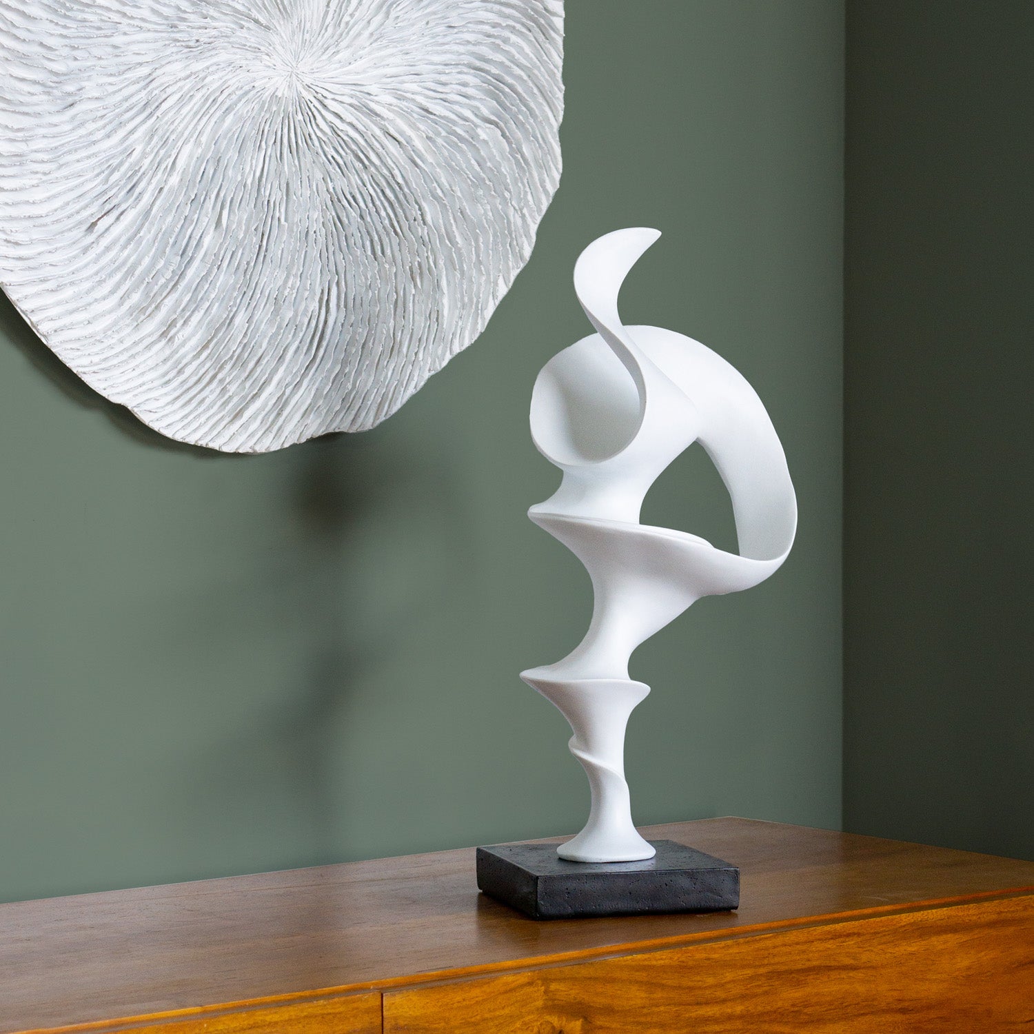 Tendril 19.8&quot;H Sculpture, White