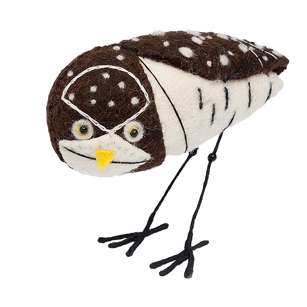 Felt Bird, Burrowing Owl