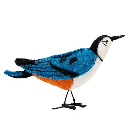 Felt Bird, White-Breasted Nuthatch