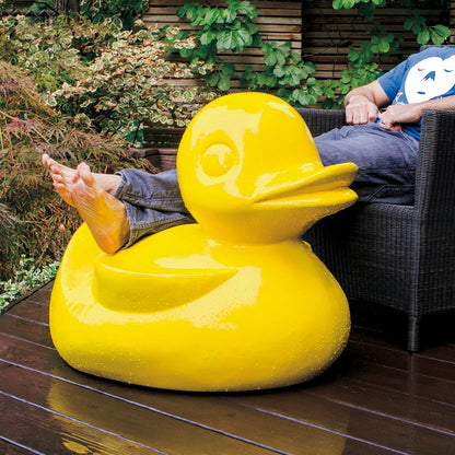 Duck Sculpture, Yellow (Indoor/ Outdoor)